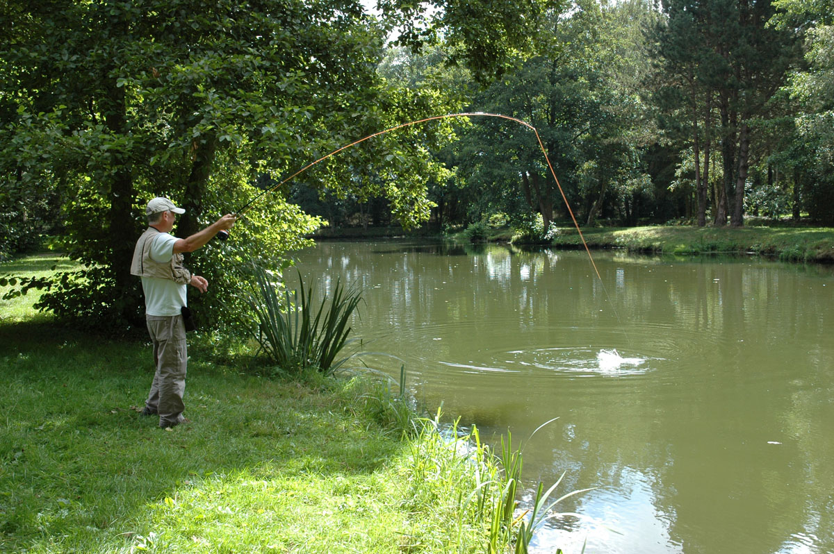  Lake trout fishing in Normandy